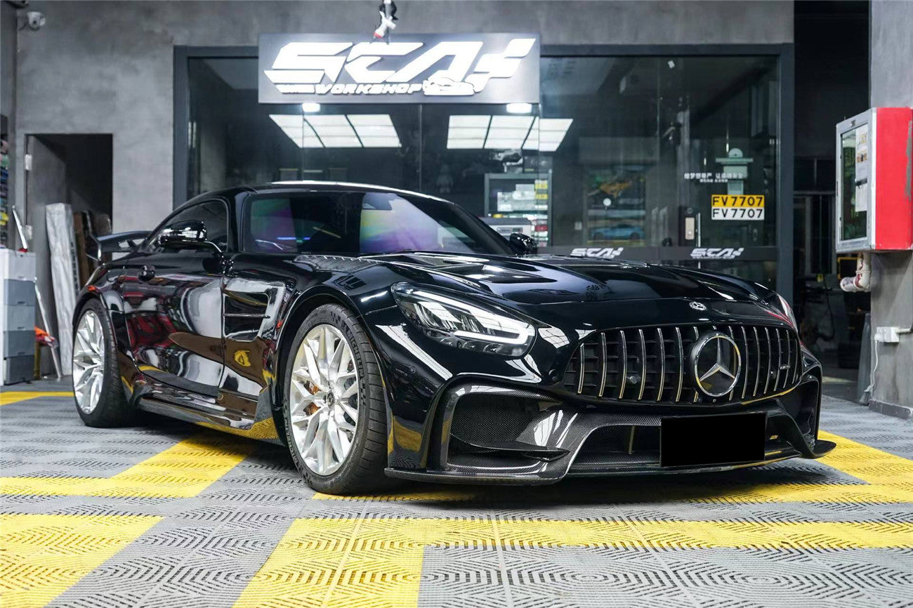 DarwinPRO 2017-2021 Mercedes Benz AMG GTR ONLY Carbon Fiber Side Skirts DarwinPRO (iMP Design)