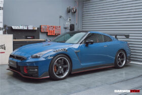 DarwinPRO 2008-2023 Nissan GTR R35 CBA DBA EBA 2024-Nismo Style Part Carbon Fiber Front Bumper - image 4