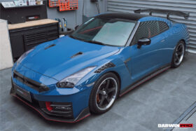 DarwinPRO 2008-2023 Nissan GTR R35 CBA DBA EBA 2024-Nismo Style Carbon Fiber trunk Spoiler Wing - image 3