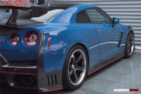 DarwinPRO 2008-2023 Nissan GTR R35 CBA DBA EBA 2024-Nismo Style Carbon Fiber Side Skirts - image 6