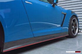 DarwinPRO 2008-2023 Nissan GTR R35 CBA DBA EBA 2024-Nismo Style Carbon Fiber Side Skirts - image 3