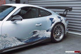 DarwinPRO 2017-2019 Porsche 911 991.2 GT3 Only GT2RS Style Trunk Spoiler Wing - image 3