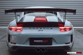 DarwinPRO 2017-2019 Porsche 911 991.2 GT3 Only GT2RS Style Trunk Spoiler Wing - image 4
