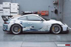 DarwinPRO 2017-2019 Porsche 911 991.2 GT3 Only GT2RS Style Trunk Spoiler Wing - image 6