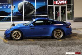 Darwinpro 2017-2019 Porsche 911 991.2 GT3 Only GT2RS Style Ducktail Spoiler with LED Light - image 2