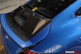 Darwinpro 2017-2019 Porsche 911 991.2 GT3 Only GT2RS Style Ducktail Spoiler with LED Light - image 5