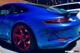 Darwinpro 2017-2019 Porsche 911 991.2 GT3 Only GT2RS Style Ducktail Spoiler with LED Light - image 6