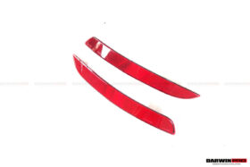 DarwinPRO 2019-2024 Porsche 911 992 Carrera & S & 4 & 4S & Targa & Cabriolet GT3 Style Rear Bumper Red Reflector Panels  - image 1