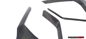 DarwinPRO 2018-2022 Lamborghini URUS IMP Style Carbon Fiber Front Bumper Side Vent Cover(For No-ACC Car) - image 5