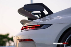 DarwinPRO 2019-2024 Porsche 911 992.1 Carrera & S & 4S & Convert 992.2 Facelift GT3 Style Trunk Spoiler Wing - image 9