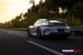 DarwinPRO 2019-2024 Porsche 911 992.1 Carrera & S & 4S & Convert 992.2 Facelift GT3 Style Trunk Spoiler Wing - image 5