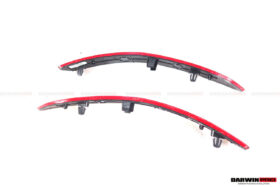DarwinPRO 2019-2024 Porsche 911 992 Carrera & S & 4 & 4S & Targa & Cabriolet GT3 Style Rear Bumper Red Reflector Panels  - image 4