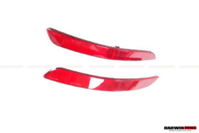 DarwinPRO 2019-2024 Porsche 911 992 Carrera & S & 4 & 4S & Targa & Cabriolet GT3 Style Rear Bumper Red Reflector Panels  - image 3
