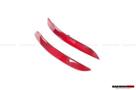 DarwinPRO 2019-2024 Porsche 911 992 Carrera & S & 4 & 4S & Targa & Cabriolet GT3 Style Rear Bumper Red Reflector Panels  - image 2