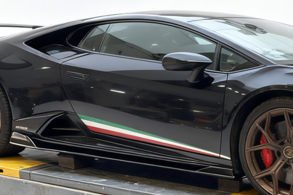 DarwinPRO 2019-2025 Lamborghini Huracan EVO ADV1 Style Autoclave Carbon Side Skirts