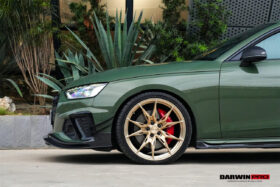 DarwinPRO 2020-2025 Audi S4 Avant B9.5 BKSS Style Carbon Fiber  Add On Side skirts Under Board - image 10