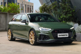 DarwinPRO 2020-2025 Audi S4 Avant B9.5 BKSS Style Carbon Fiber  Add On Side skirts Under Board - image 6