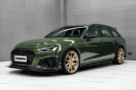 DarwinPRO 2020-2025 Audi S4 Sedan And Avant B9.5 BKSS Style Carbon Fiber Front Lip - image 2