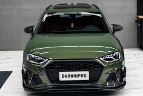 DarwinPRO 2020-2025 Audi S4 Sedan And Avant B9.5 BKSS Style Carbon Fiber Front Lip - image 1