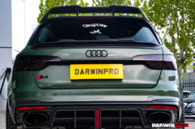 DarwinPRO 2017-2025 Audi S4 Avant B9 B9.5 BKSSII Style Carbon Fiber Trunk Spoiler - image 10