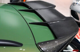 DarwinPRO 2017-2025 Audi S4 Avant B9 B9.5 BKSSII Style Carbon Fiber Trunk Spoiler - image 8