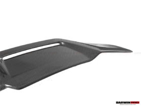 DarwinPRO 2021-UP BMW M3 G80 G20 BKSS Style Carbon Fiber Trunk Spoiler - image 7