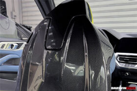 DarwinPRO 2021-UP BMW M4 G82 G83 Carbon Fiber Seat-Back Cover - image 3