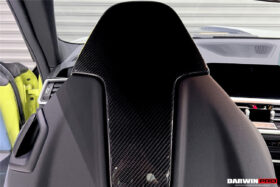 DarwinPRO 2021-UP BMW M3 G80 Carbon Fiber Seat-Back Cover - image 4