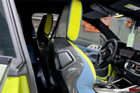 DarwinPRO 2021-UP BMW M4 G82 G83 Carbon Fiber Seat-Back Cover - image 4