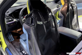 DarwinPRO 2021-UP BMW M4 G82 G83 Carbon Fiber Seat-Back Cover - image 7