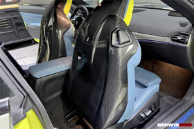 DarwinPRO 2021-UP BMW M4 G82 G83 Carbon Fiber Seat-Back Cover - image 8