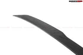 DarwinPRO 2021-UP BMW M4 G82 OE Style Carbon Fiber Trunk Spoiler - image 7