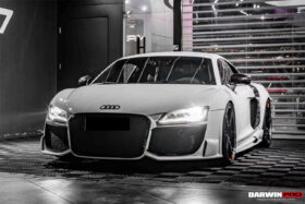 DarwinPRO 2006-2015 Audi R8 Partial Carbon Fiber Front Bumper DarwinPRO (DPGT) Fits Coupe | Spyder - image 6