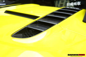 DarwinPRO 2010-2012 Audi R8 Spyder Carbon fiber Trunk Air Scoop cover - image 2