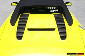 DarwinPRO 2010-2012 Audi R8 Spyder Carbon fiber Trunk Air Scoop cover - image 3