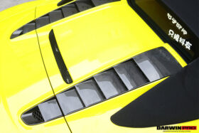 DarwinPRO 2010-2012 Audi R8 Spyder Carbon fiber Trunk Air Scoop cover - image 4