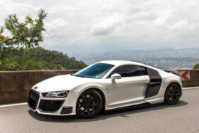 DarwinPRO 2006-2015 Audi R8 Partial Carbon Fiber Side Skirts DarwinPRO (DPGT) Fits Coupe | Spyder - image 3