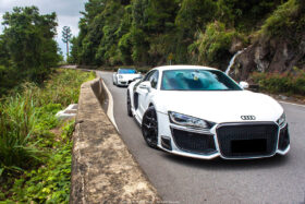 DarwinPRO 2006-2015 Audi R8 Partial Carbon Fiber Front Bumper DarwinPRO (DPGT) Fits Coupe | Spyder - image 9