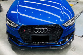 DarwinPRO 2017-2020 Audi RS3 8V.2 Sedan and Sportback BKSS Style Carbon Fiber Front Lip - image 6