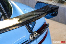 DarwinPRO 2016-2023 Aston Martin Coupe DB11 iMP Design Carbon Fiber Trunk Wing Spoiler - image 10
