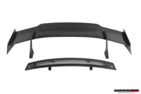 DarwinPRO 2016-2025 Audi R8 GEN2 V10 PLUS Coupe ONLY IMPII Carbon Fiber Trunk Wing with  Base - image 12