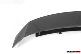 DarwinPro Aerodynamics DarwinPRO R8 GEN2 Coupe ONLY GT Style Carbon Fiber Trunk Wing with Base - Image 8