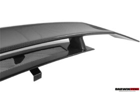 DarwinPro Aerodynamics DarwinPRO R8 GEN2 Coupe ONLY GT Style Carbon Fiber Trunk Wing with Base - Image 9