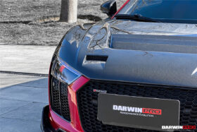 DarwinPro Aerodynamics DarwinPRO R8 GEN2 Coupe & Spyder iMP Performance Carbon Fiber Hood - Image 5
