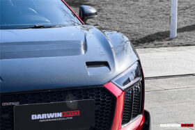 DarwinPro Aerodynamics DarwinPRO R8 GEN2 Coupe & Spyder iMP Performance Carbon Fiber Hood - Image 6