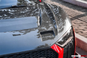 DarwinPro Aerodynamics DarwinPRO R8 GEN2 Coupe & Spyder iMP Performance Carbon Fiber Hood - Image 9