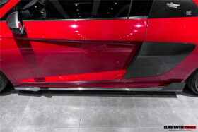 DarwinPro Aerodynamics DarwinPRO R8 GEN2 Coupe & Spyder iMPII Carbon Fiber Side Door Panel Blades - Image 12