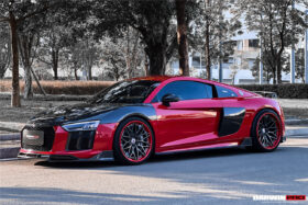 DarwinPro Aerodynamics DarwinPRO R8 GEN2 Coupe & Spyder iMPII Carbon Fiber Side Door Panel Blades - Image 5