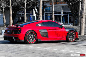 DarwinPro Aerodynamics DarwinPRO R8 GEN2 Coupe & Spyder iMPII Carbon Fiber Side Door Panel Blades - Image 8