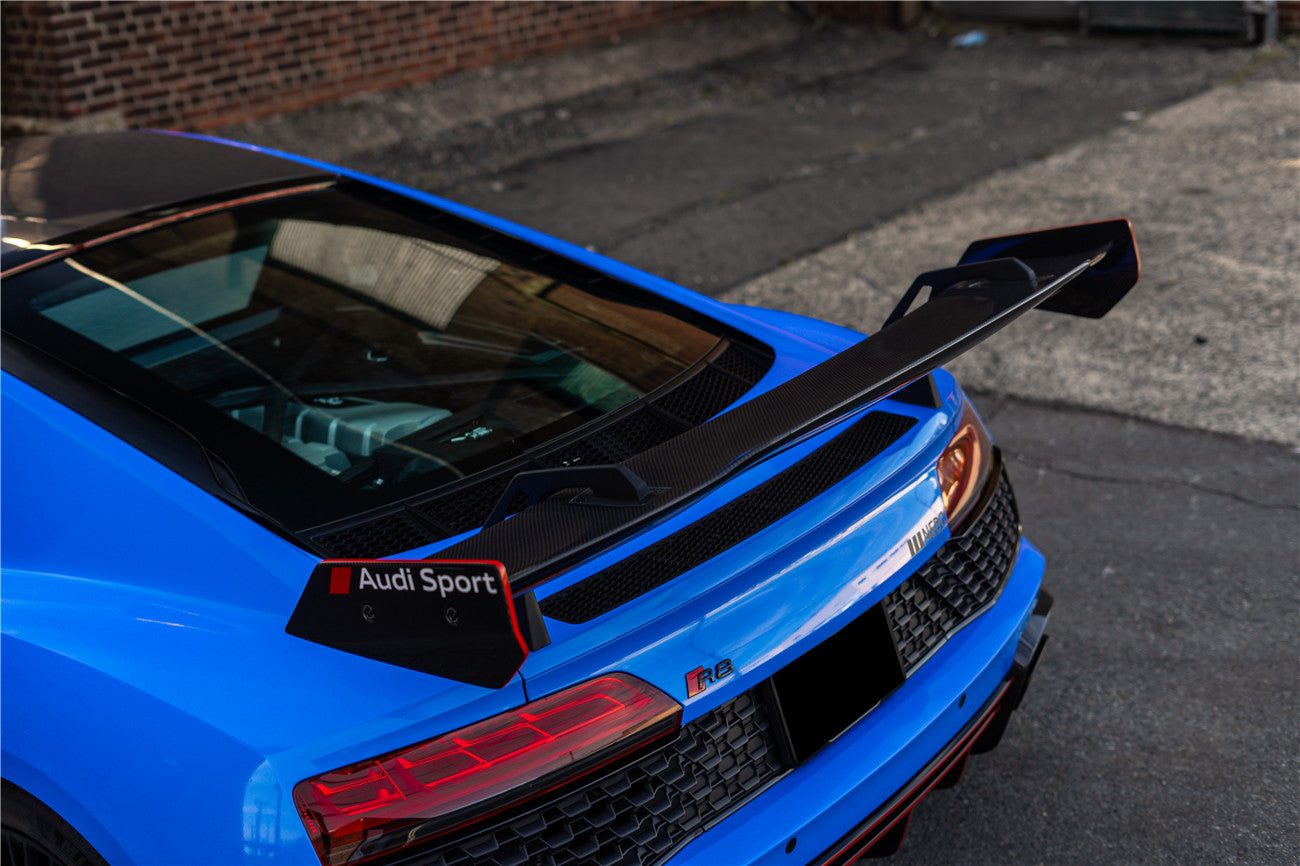 DarwinPro Aerodynamics DarwinPRO R8 GEN2 & GEN3 Coupe ONLY IMPII Carbon Fiber Trunk Wing